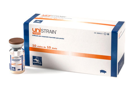 UNISTRAIN PRRS vaccine packaging